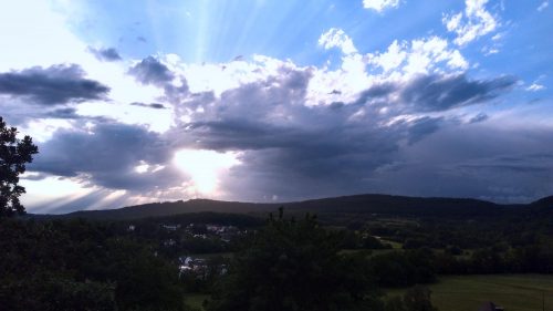 Sonnenuntergang im Taunus | Naturfreundehaus Billtalhöhe | Waldgaststätte | Königstein im Taunus