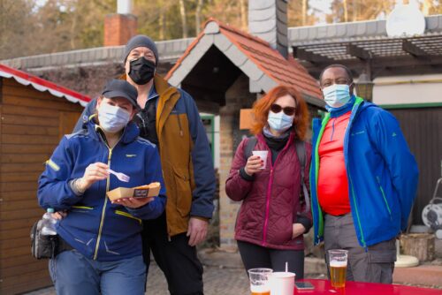 Gäste im Naturfreundehaus, Februar 2021