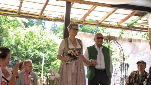 Hochzeit von Sabine und Uwe Baumann im Naturfreundehaus