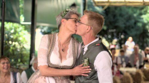 Hochzeit von Sabine und Uwe Baumann im Naturfreundehaus