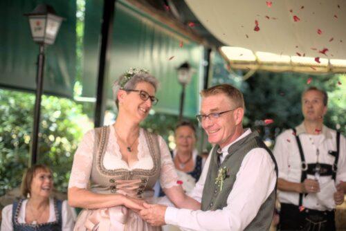 Hochzeit von Sabine und Uwe Baumann im Naturfreundehaus