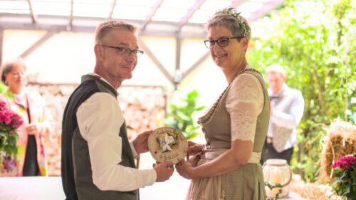 Hochzeit von Sabine und Uwe Baumann im Naturfreundehaus