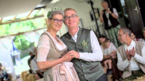 Hochzeit von Sabine und Uwe Baumann im Naturfreundehaus