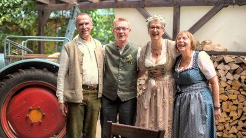Hochzeit von Sabine und Uwe Baumann im Naturfreundehaus